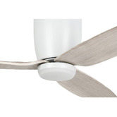 Eglo Seacliff 112cm DC Low Profile Ceiling Fan with LED Light