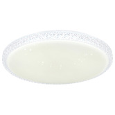 Eglo Delilah Round Crystal Look LED Oyster Light