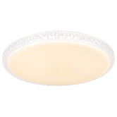 Eglo Delilah Round Crystal Look LED Oyster Light