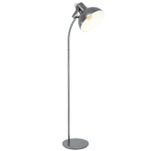Eglo 160cm Nickel Lubenham Floor Lamp