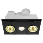 Eglo Heatflow 275W Bathroom Heater with Exhaust Fan