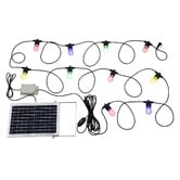 Eglo Nikola Outdoor Festoon Lights with Solar Kit