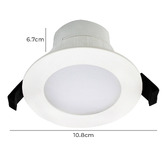 Eglo My Control Roystar 9W LED Downlight