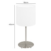 Eglo 40cm Pasteri Table Lamp