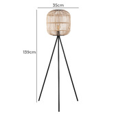 Eglo 139cm Bordesley Floor Lamp