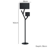 Eglo 163cm Balnario Floor Lamp