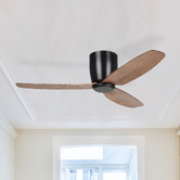 Eglo Seacliff 112cm DC Low Profile Ceiling Fan with Remote Control