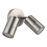Eglo Fremantle Stainless Steel Outdoor Wall Spotlight