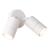 Eglo Fremantle 2 Light Outdoor Wall Spotlight