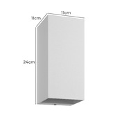 Eglo Eremitana Tri-Colour Outdoor Wall Light
