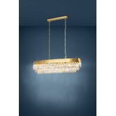 Eglo Valparaiso Cut Glass 115cm Linear Chandelier
