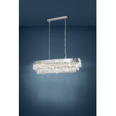 Eglo Valparaiso Cut Glass 115cm Linear Chandelier