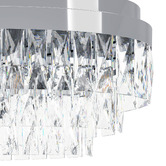 Eglo Valparaiso Cut Glass 115cm Linear Chandelier