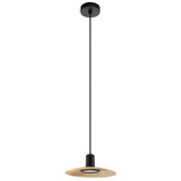 Eglo Mayazes Rubberwood Pendant Light
