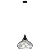 Eglo Staverton Teardrop Steel Pendant Light