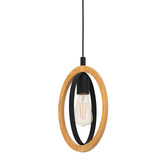 Eglo Basildon Steel Pendant Light