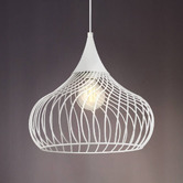 Eglo Staverton Teardrop Steel Pendant Light
