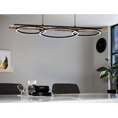Eglo Boyal Linear Halo LED Pendant Light