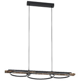 Eglo Boyal Linear Halo LED Pendant Light