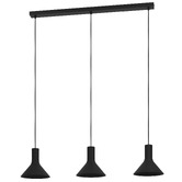 Eglo Morescana Steel 3 Light Pendant