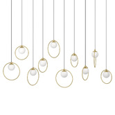 Eglo Oblong Portocolom 10 Light LED Pendant