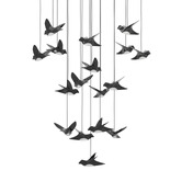 Eglo Paratebueno Steel LED 17 Light Pendant