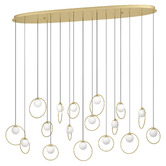 Eglo Oblong Portocolom 17 Light LED Pendant