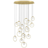 Eglo Round Portocolom 17 Light LED Pendant