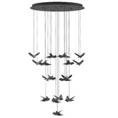 Eglo Paratebueno Steel LED 17 Light Pendant