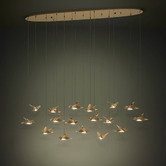 Eglo Oblong Paratebueno 17 Light LED Pendant