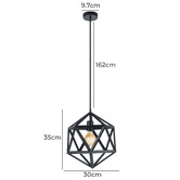 Eglo Embleton Steel Pendant Light