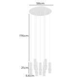 Eglo Bernabeta 10 Light Cluster Pendant
