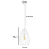 Eglo Clevedon Steel Pendant Light