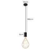 Eglo Tavistock Steel Suspension Cord