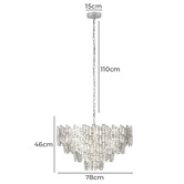Eglo Calmeilles 4 Tier Chandelier