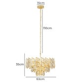 Eglo Calmeilles 3 Tier Chandelier