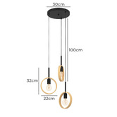 Eglo Ipsden 3 Light Pendant