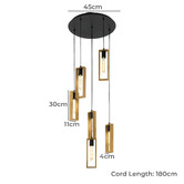 Eglo Littleton 6 Light Pendant