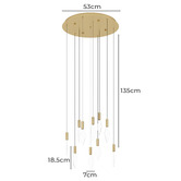 Eglo Mirador 10 light LED Pendant