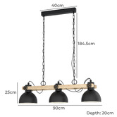 Eglo Lubenham 3 Light Pendant