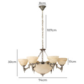 Eglo Marbella 7 Light Pendant