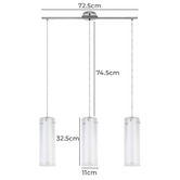 Eglo Pinto 3 Light Pendant