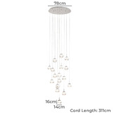 Eglo Montefio 17 Light LED Pendant