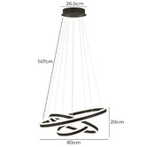 Eglo Tonarella 3 Light LED Pendant
