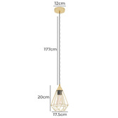 Eglo Tarbes 17.5cm Pendant Light