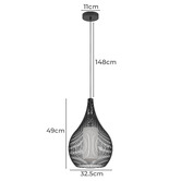 Eglo Razoni Steel Pendant Light