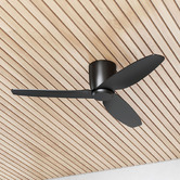 Eglo Seacliff 112cm DC Low Profile Ceiling Fan with LED Light