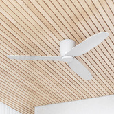 Eglo Seacliff 112cm DC Low Profile Ceiling Fan with LED Light
