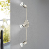 Eglo Buzz Steel Adjustable 3 Light Wall Spotlight