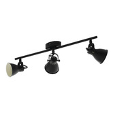 Eglo Seras Steel 3 Lamp Bar Spotlight